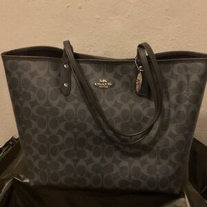 Coach Reversible Signature Tote Bag
